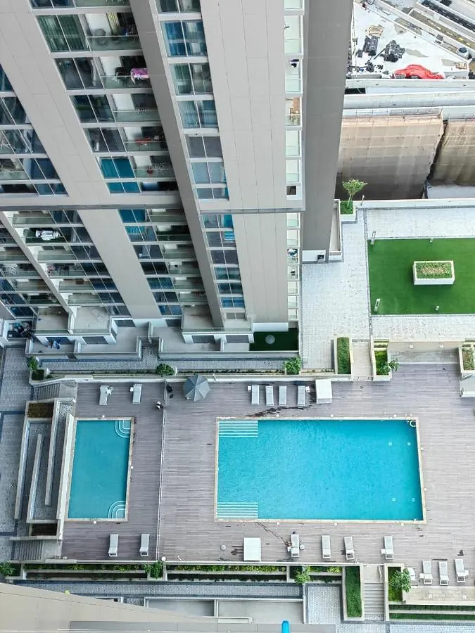 Sobha Vista Creek Reserve Burj Khalifa View And Lagoon Apartment Dubai United Arab Emirates